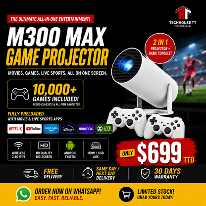 M300 MAX GAME PROJECTOR - (FULLY PROGRAMMED)