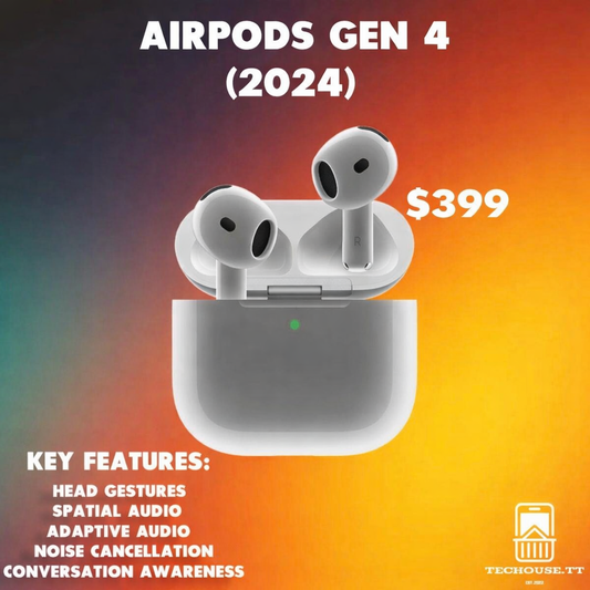 AirPods Gen 4 Noise Cancellation (2024)