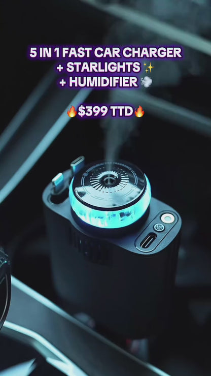 5 in 1 Fast Car Charger